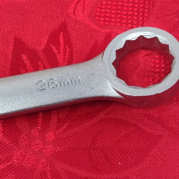 Vtg EASCO 26MM COMBINATION WRENCH 63626 CLASSIC HAND Tool FORGED ALLOY - Picture 4 of 7